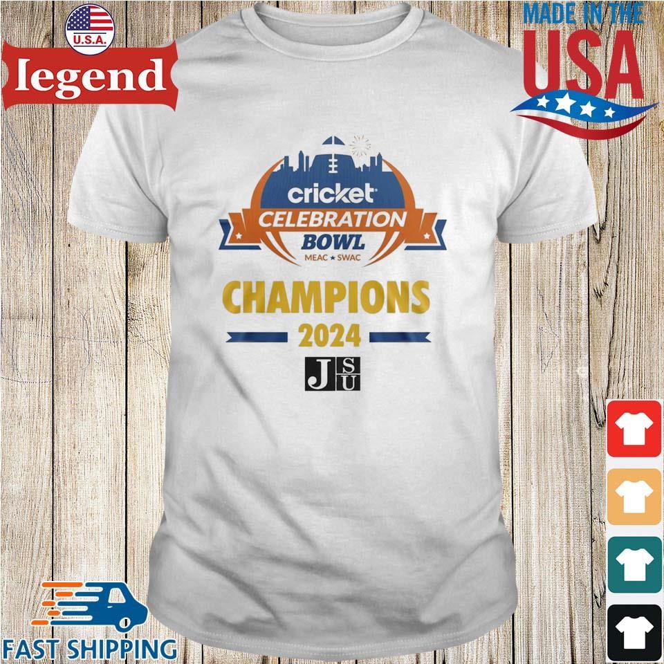 Jackson State Tigers Celebration Bowl Champions 2024 Shirt