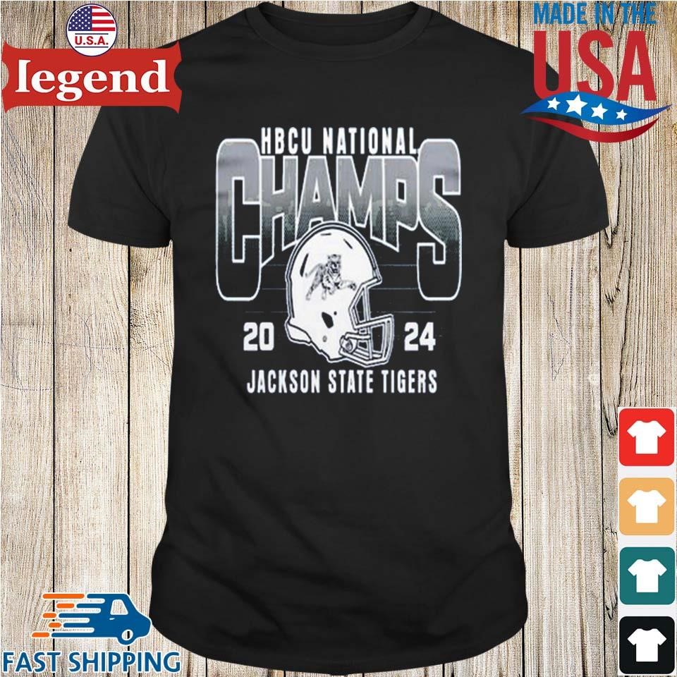 Jackson State Tigers HBCU National Football Champions 2024 Shirt