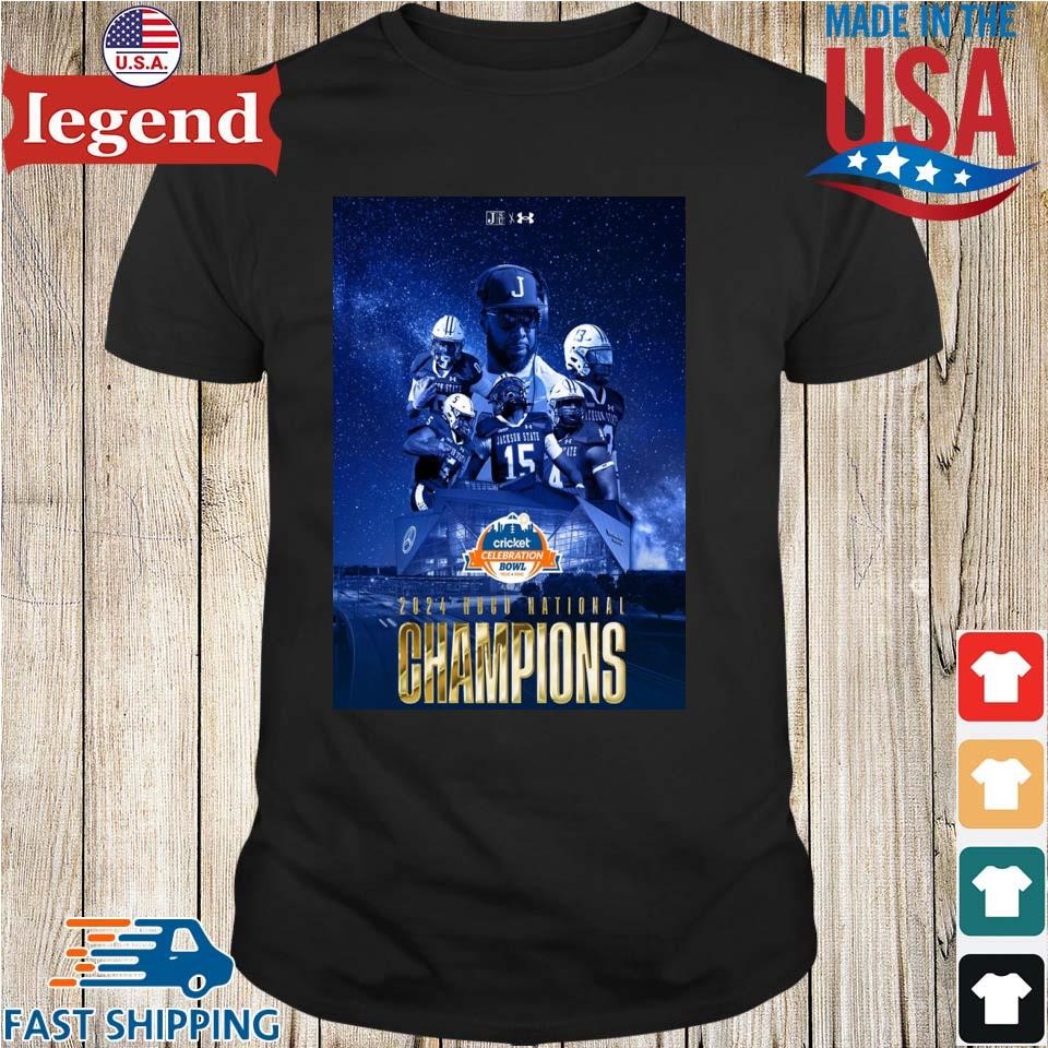 Jackson State Tigers Is Cricket Celebration Bowl Champions 2024 HBCU National Champions Shirt