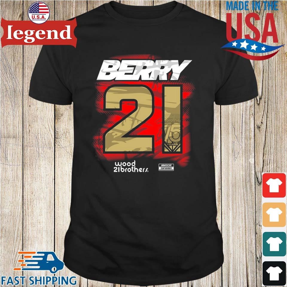 Josh Berry Lifestyle Wood 21brothes 2025 Shirt