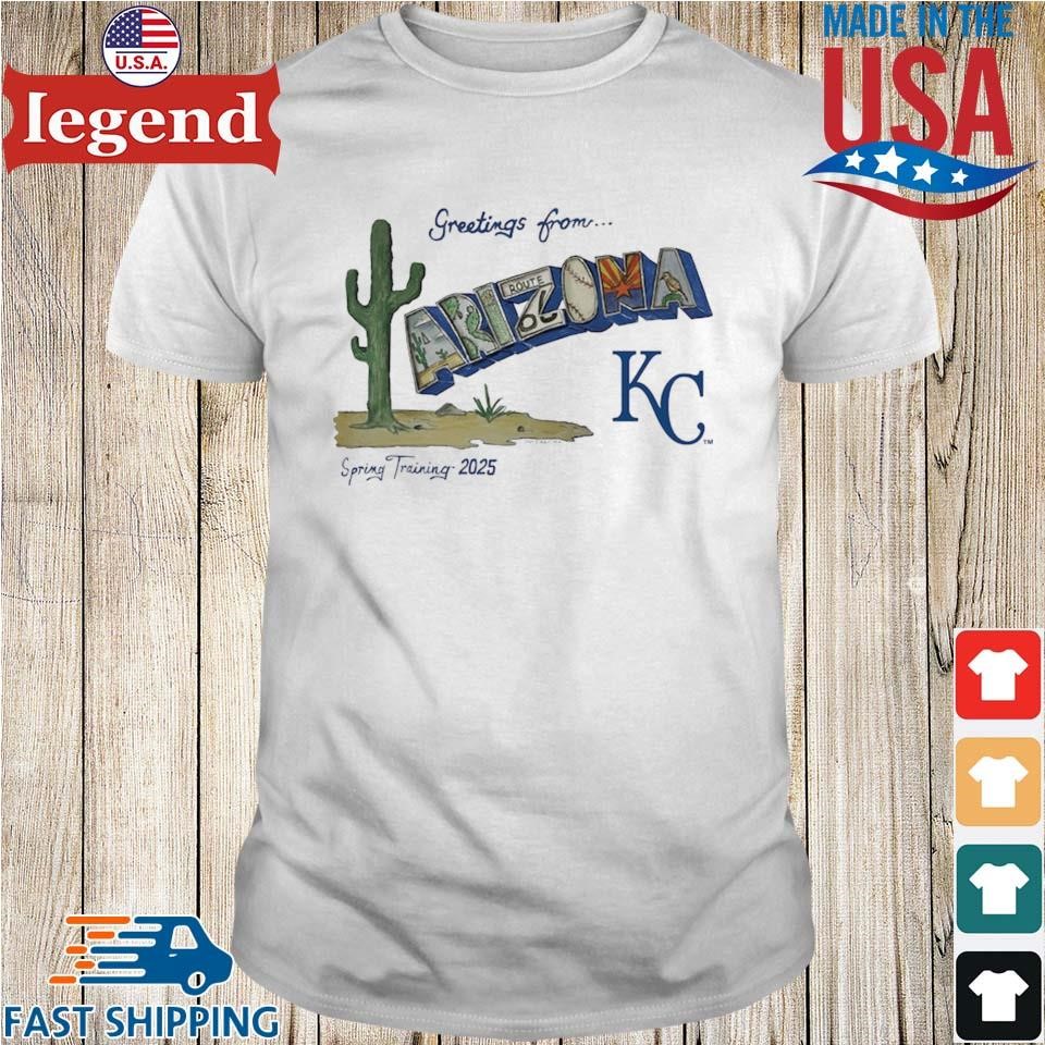 Kansas City Royals Greeting Florida Tiny Turnip Spring Training 2025 Shirt