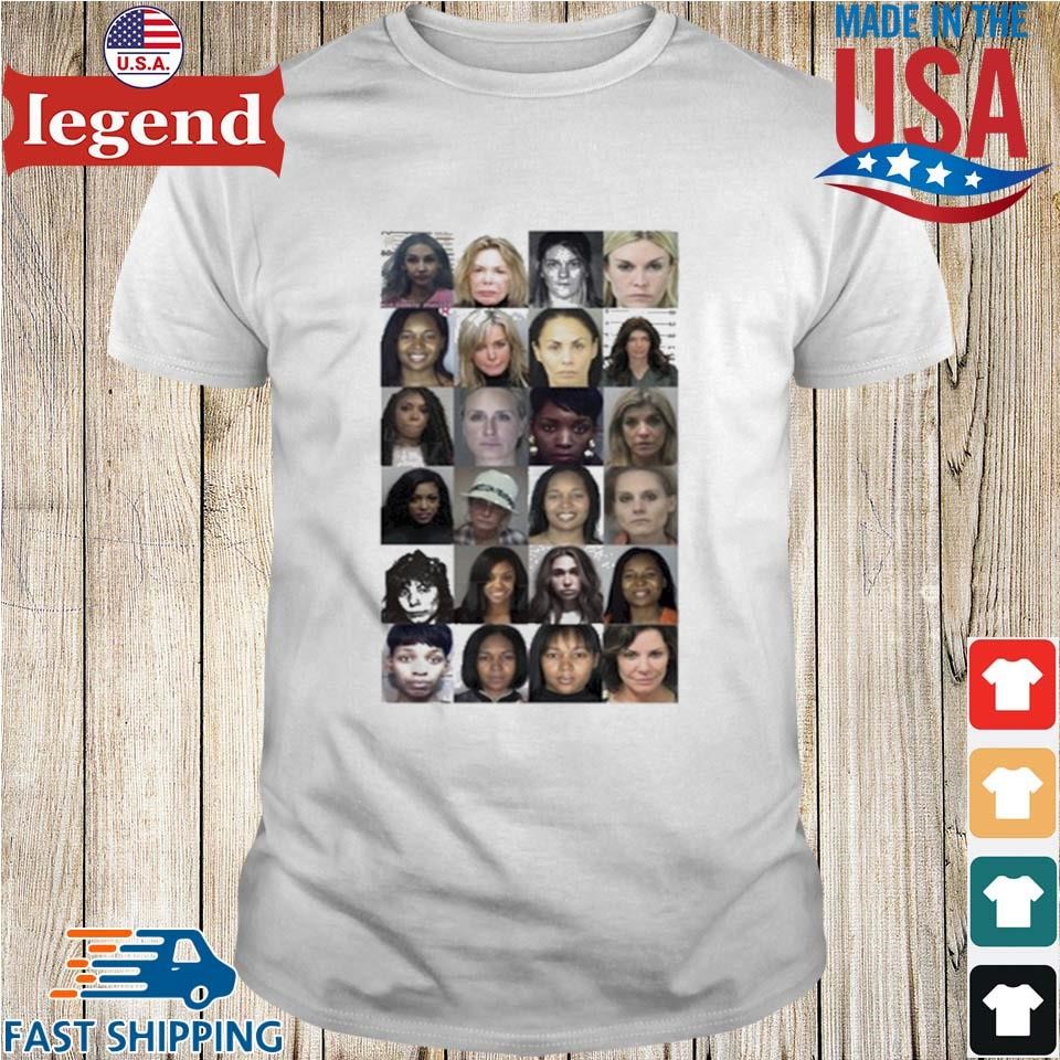 Karen Huger Mugshot Real Housewives Wall Of Fame Shirt