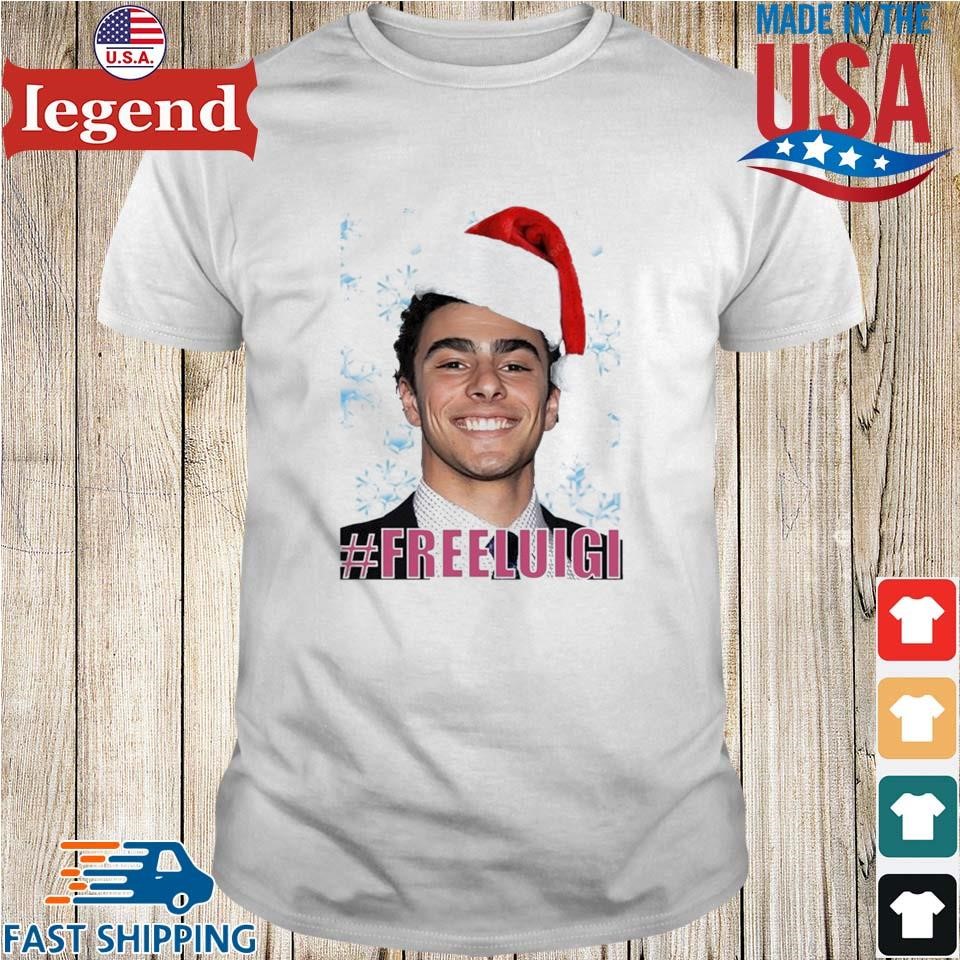 Luigi Mangione #freeluigi Christmas 2024 T-shirt