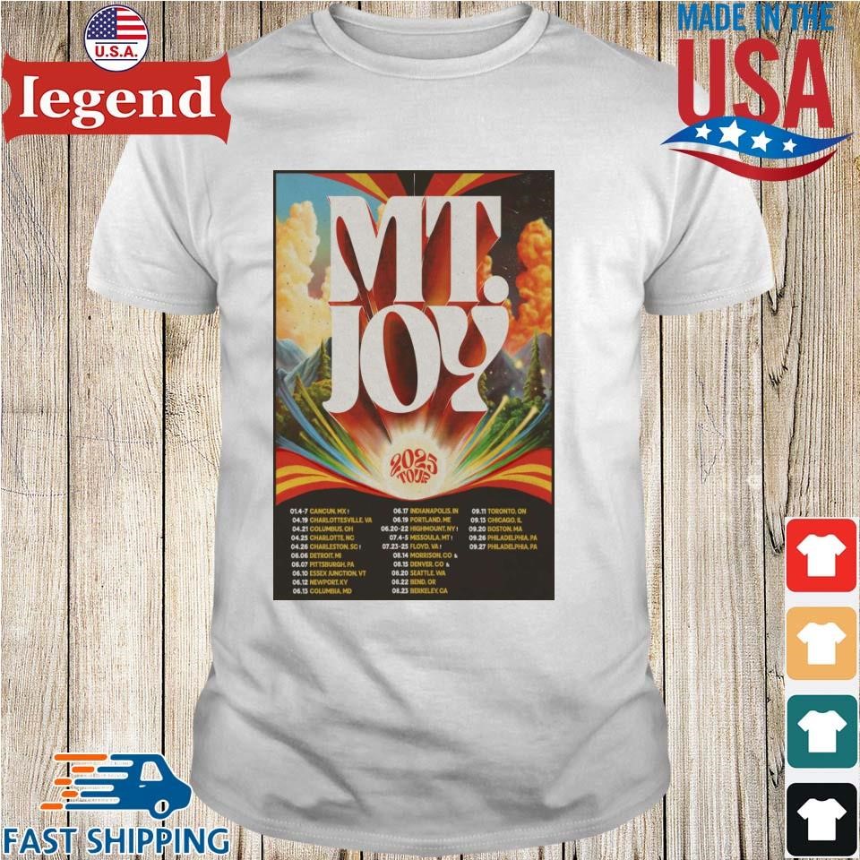 MT. Joy Summer Tour 2025 Shirt