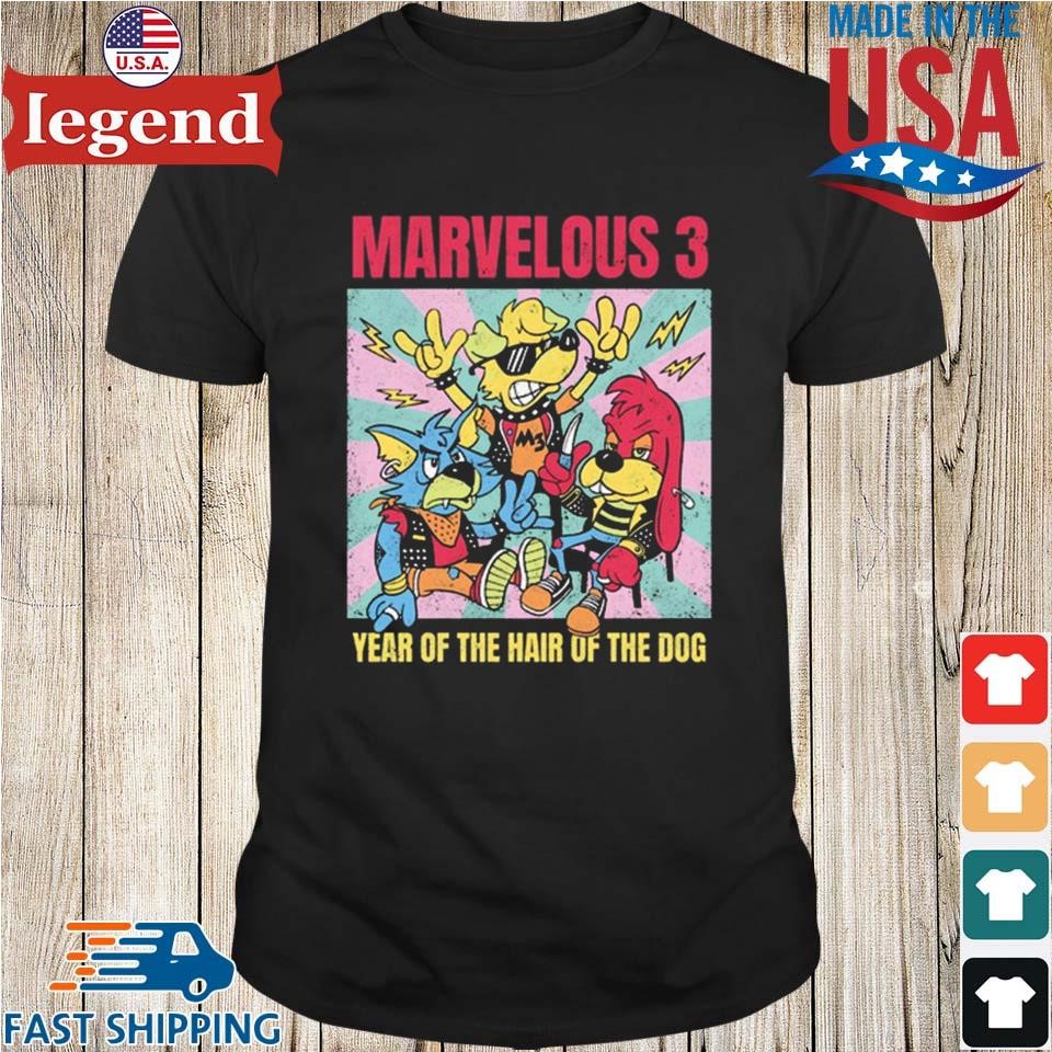 Marvelous 3 Year Of The Hair Of The Dog Shirt