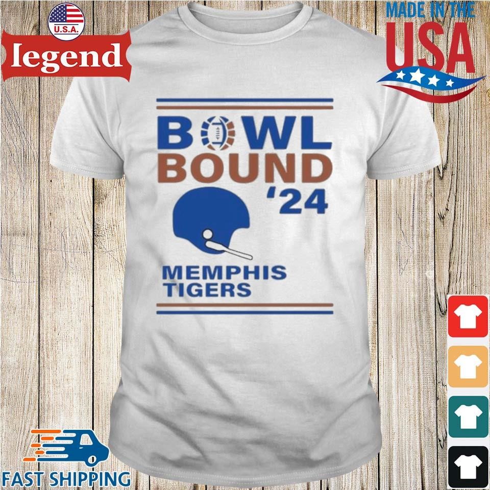 Memphis Tigers 2024 Bowl Bound Helmet Shirt