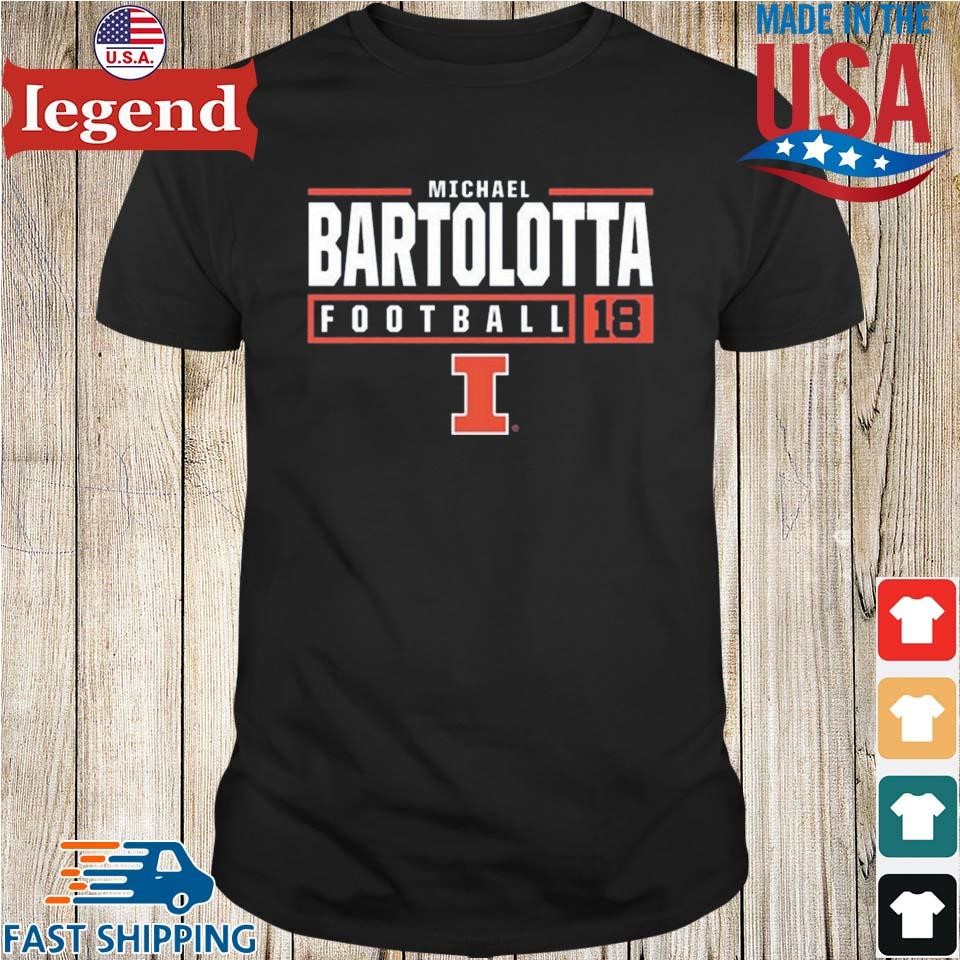 Michael Bartolotta Illinois Fighting Illini NIL 2024 Shirt