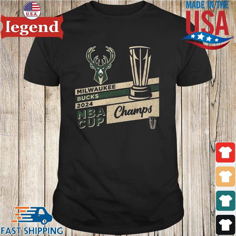 Milwaukee Bucks 2024 NBA Cup Champions Unisex Shirt