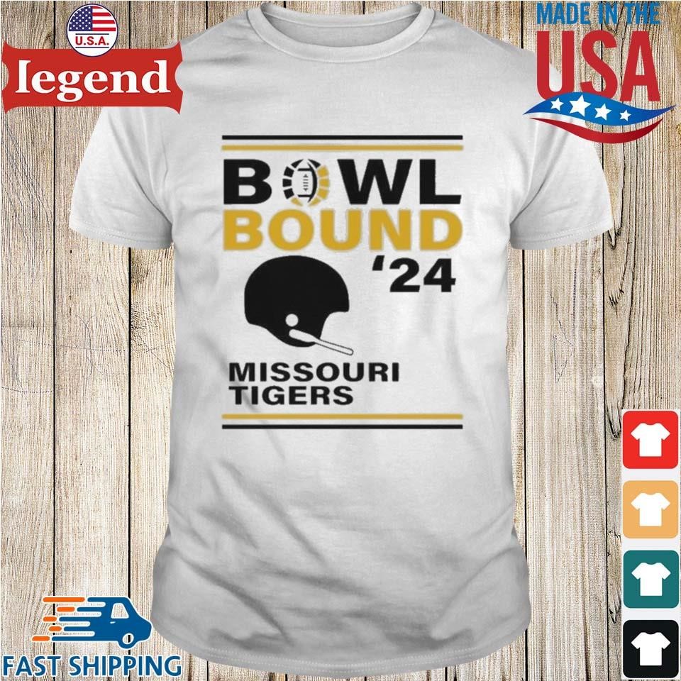 Missouri Tigers 2024 Bowl Bound Helmet Shirt