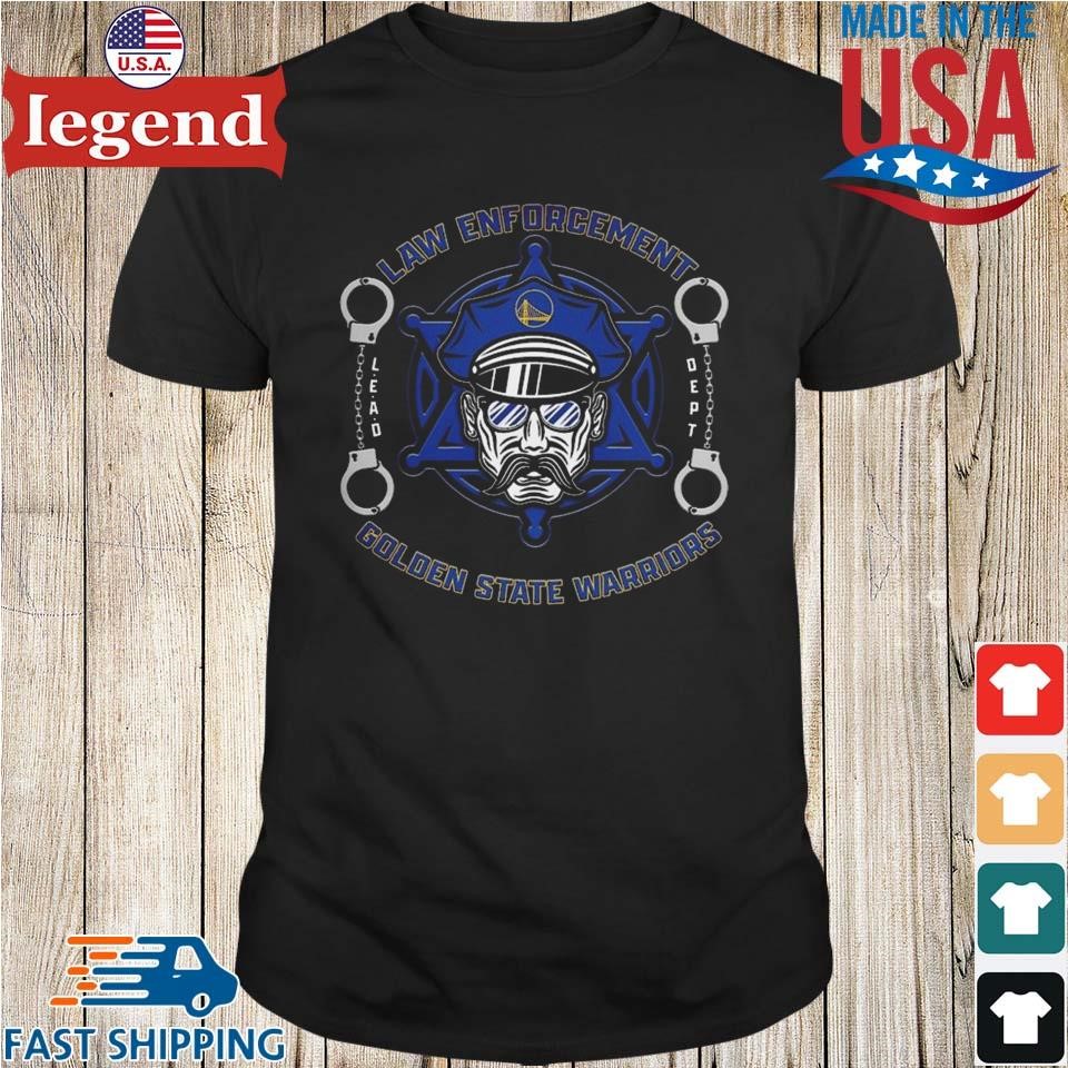 NBA Golden State Warriors First Responders Law Enforcement Appreciation Shirt