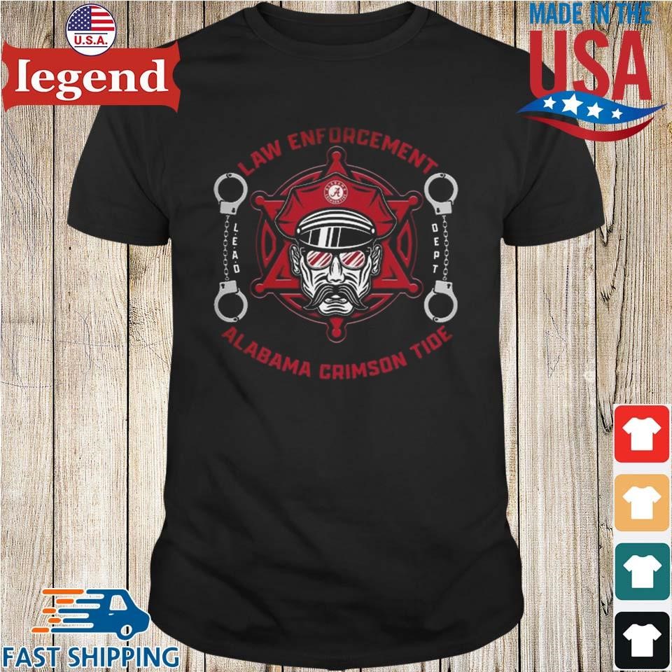 NCAA Alabama Crimson Tide First Responders Law Enforcement Appreciation Shirt