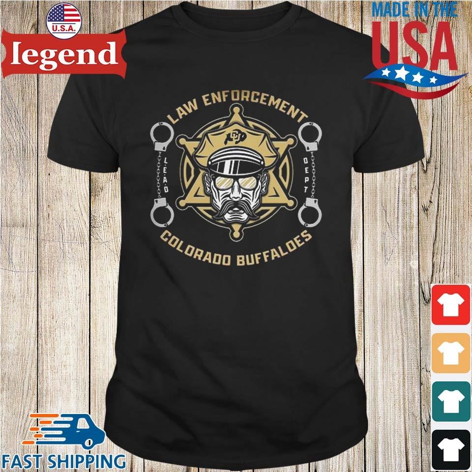 NCAA Colorado Buffaloes First Responders Law Enforcement Appreciation Shirt