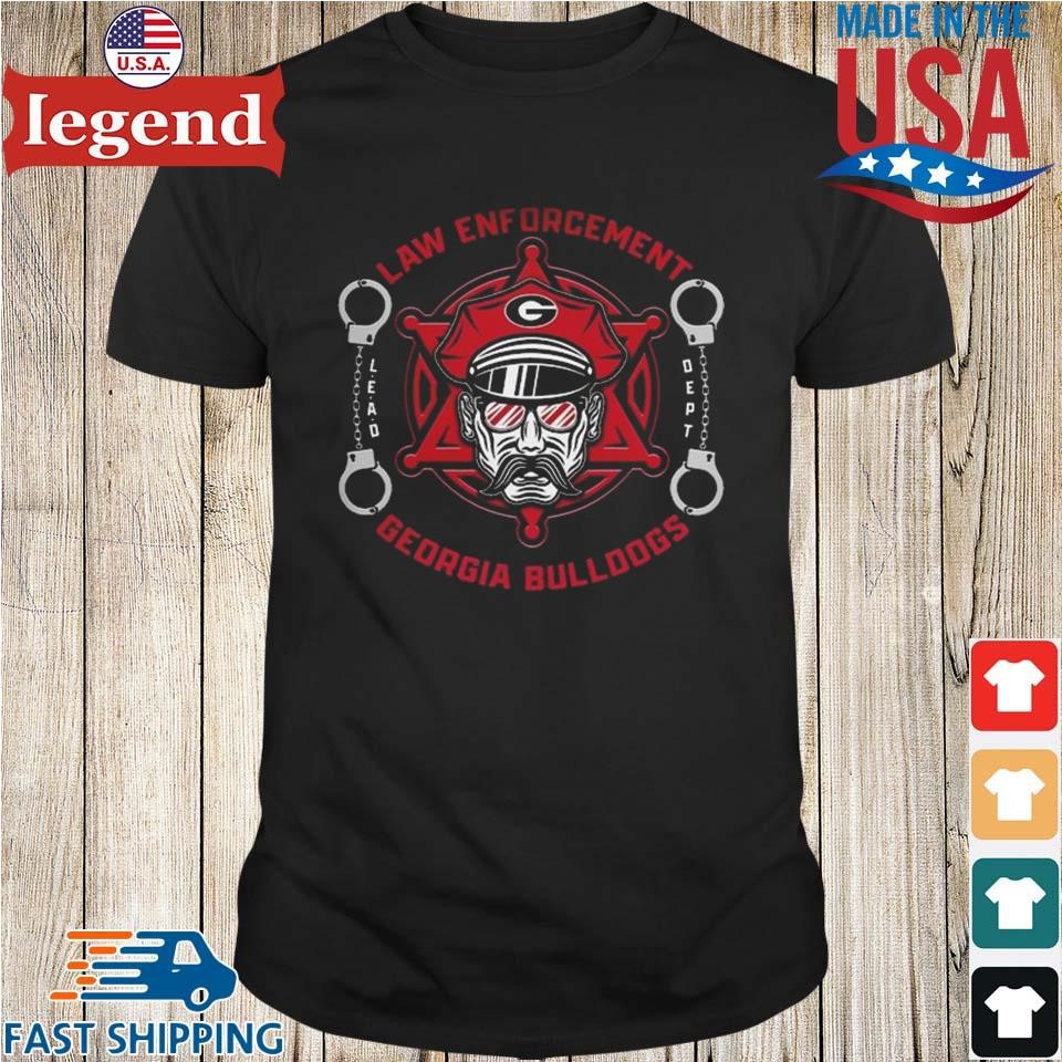 NCAA Georgia Bulldogs First Responders Law Enforcement Appreciation Shirt