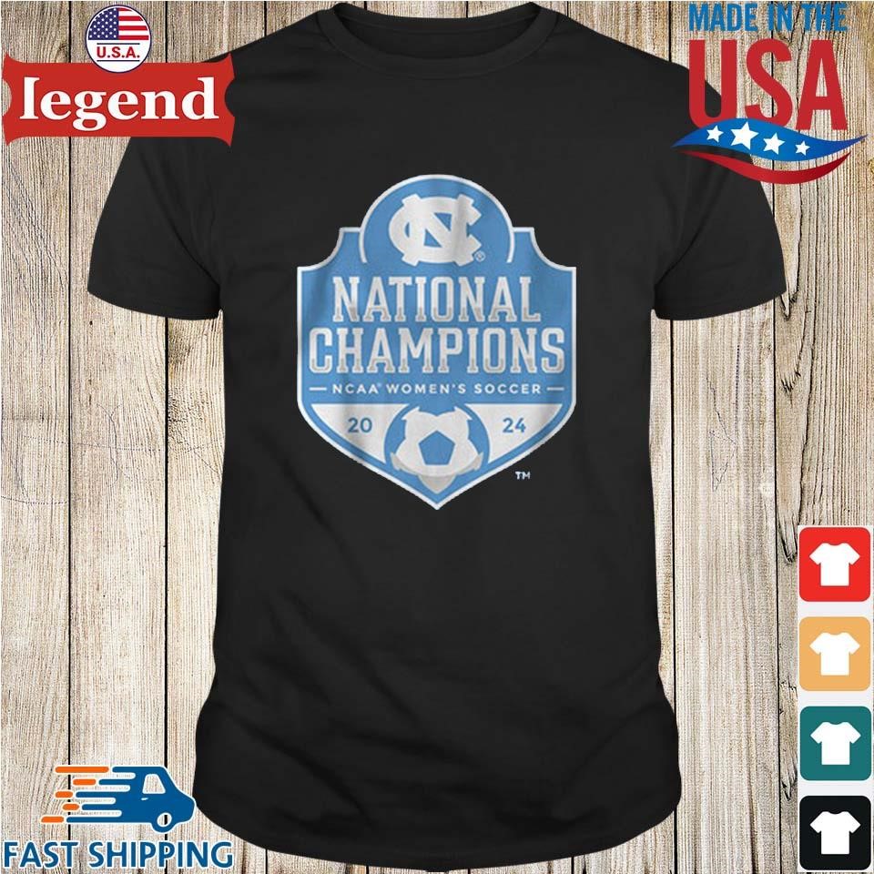 UNC Women's Soccer 2024 National Champions T-shirt