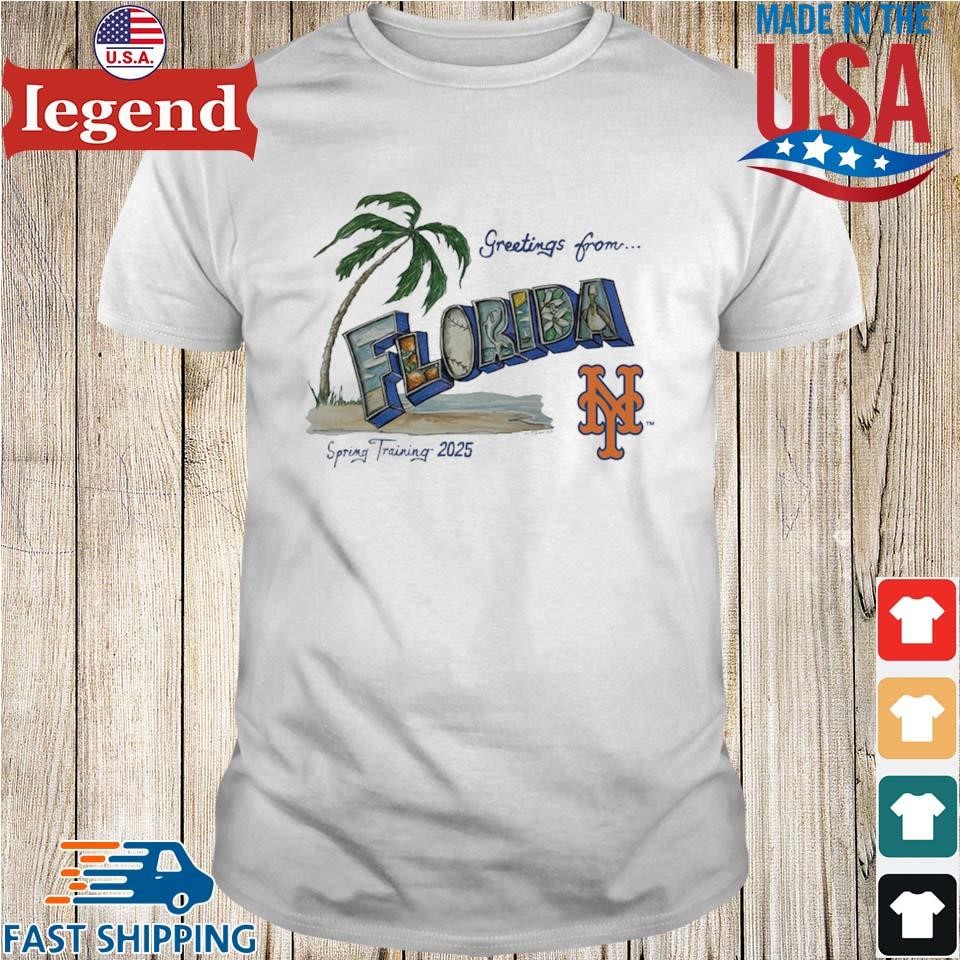 New York Mets Greeting Florida Tiny Turnip Spring Training 2025 Shirt