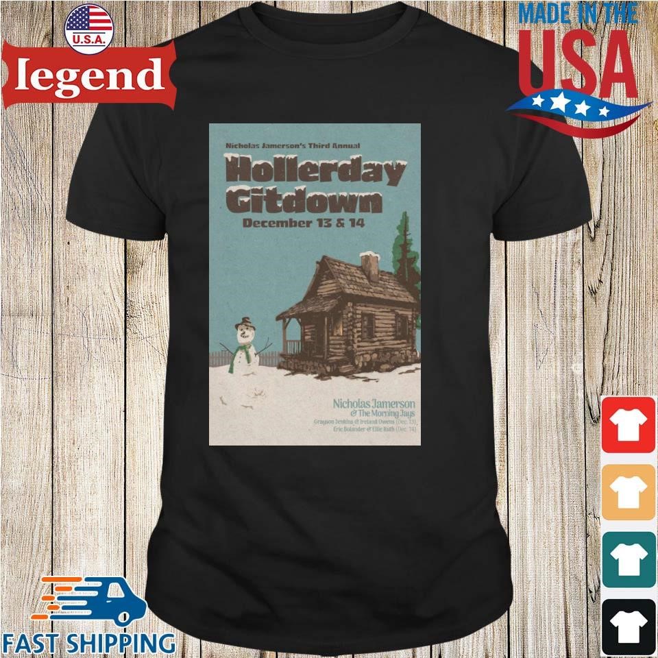 Nicholas Jamerson's 3rd Annual Hollerday Gitdown Lexington KY Dec 13-14 2024 Shirt