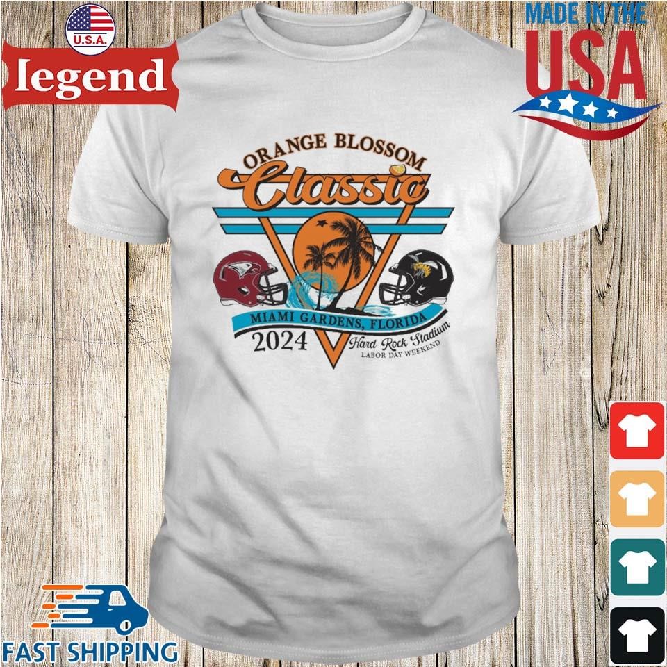 North Carolina Central University Football 2024 Orange Blossom Shirt