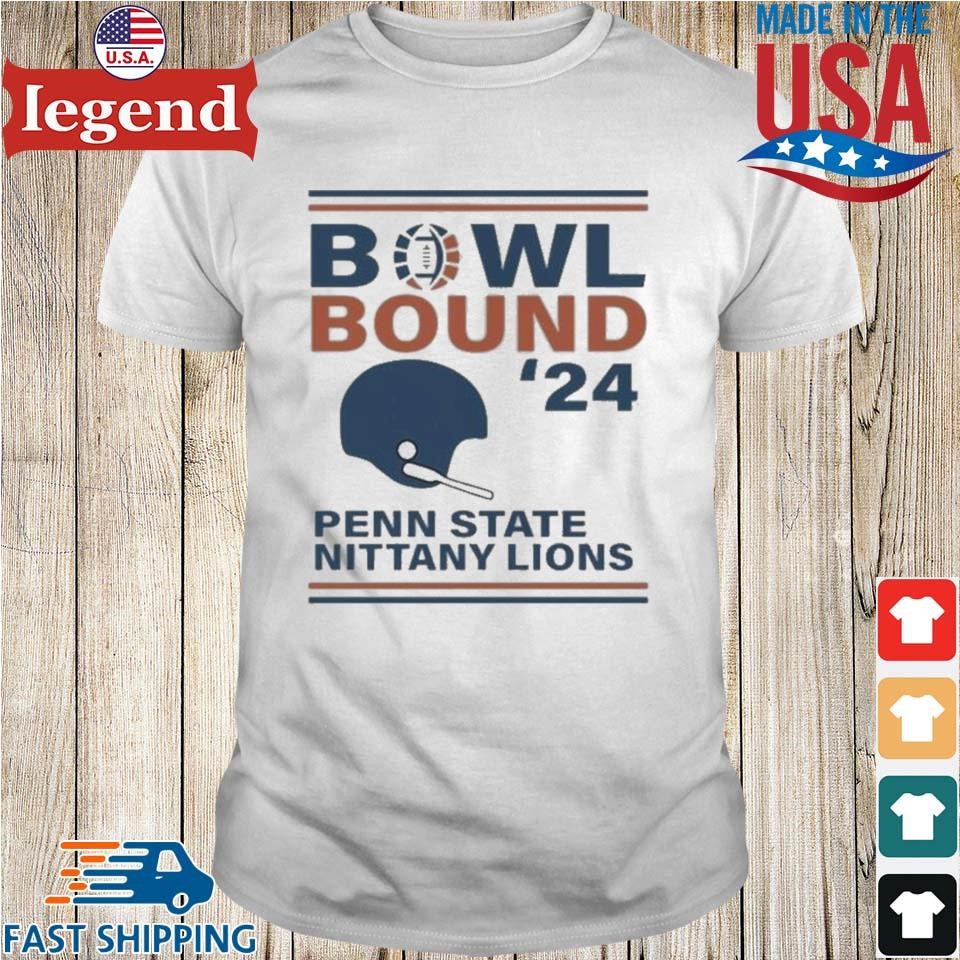 Penn State Nittany Lions 2024 Bowl Bound Helmet Shirt