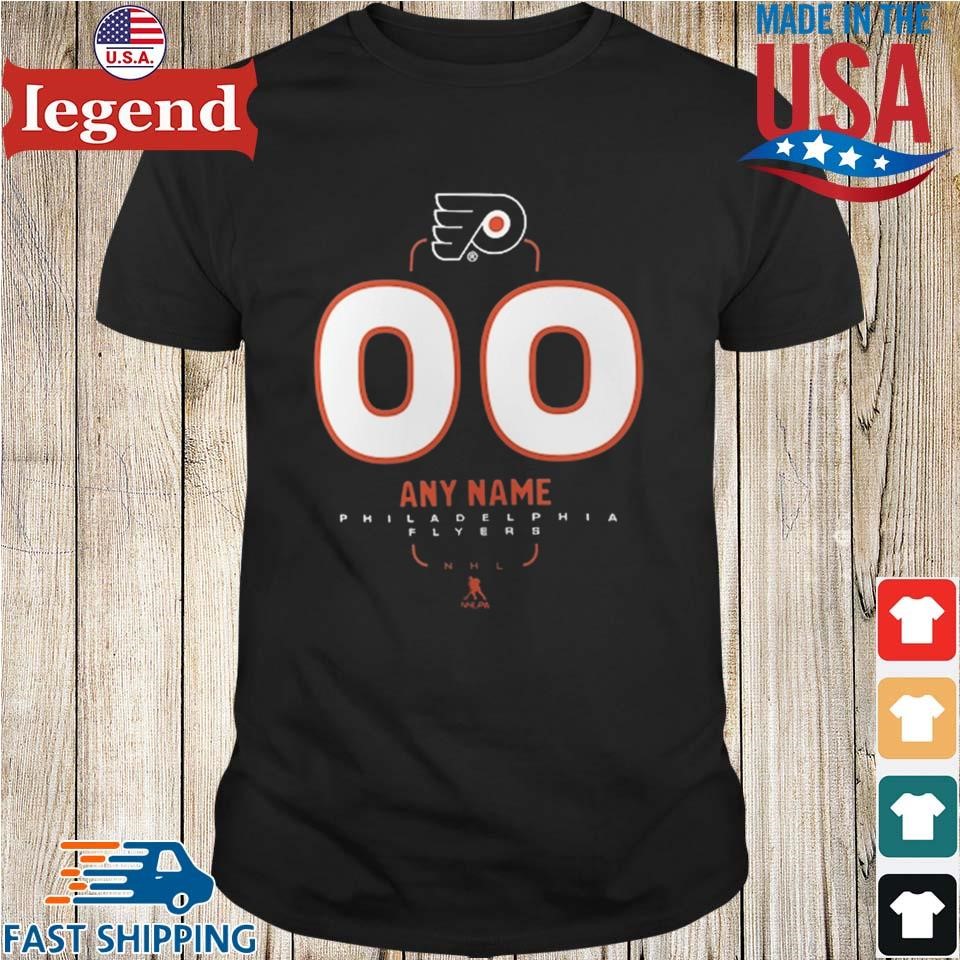 Philadelphia Flyers Personalized Name & Number Midfielder Shirt