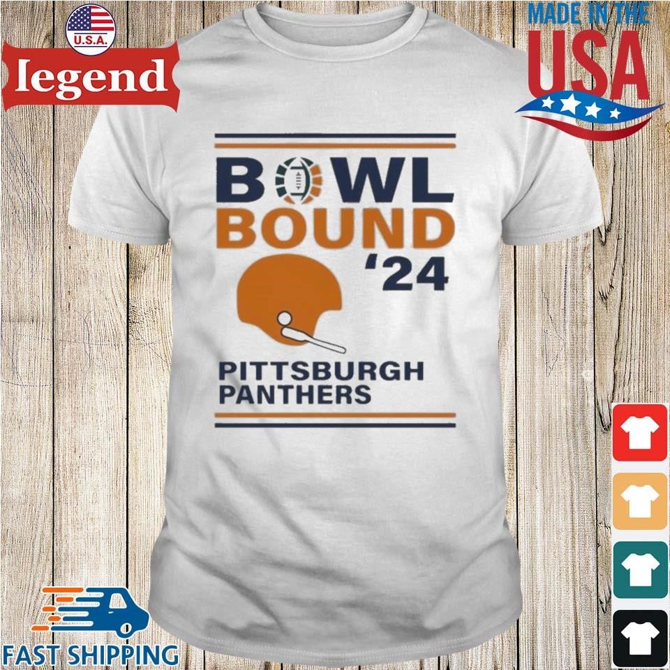 Pittsburgh Panthers 2024 Bowl Bound Helmet Shirt