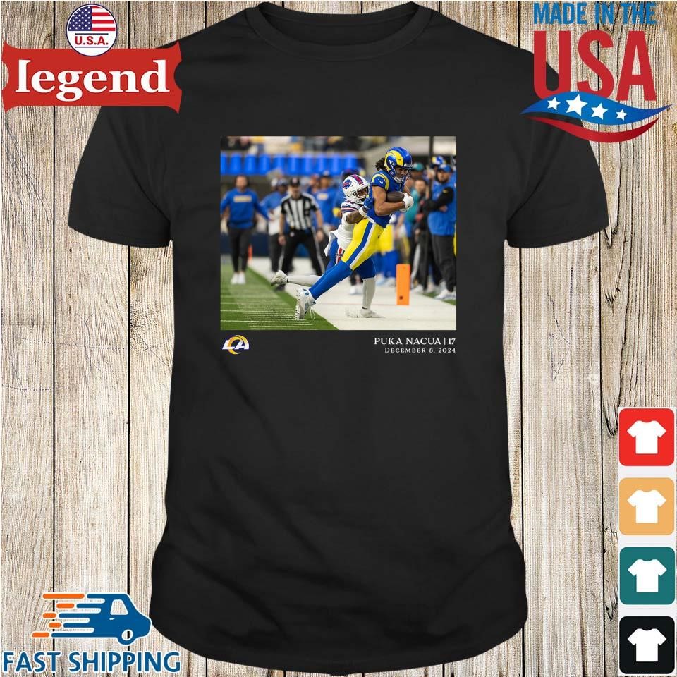 Puka Nacua Los Angeles Rams NFL Flash Features Week 14 T-shirt