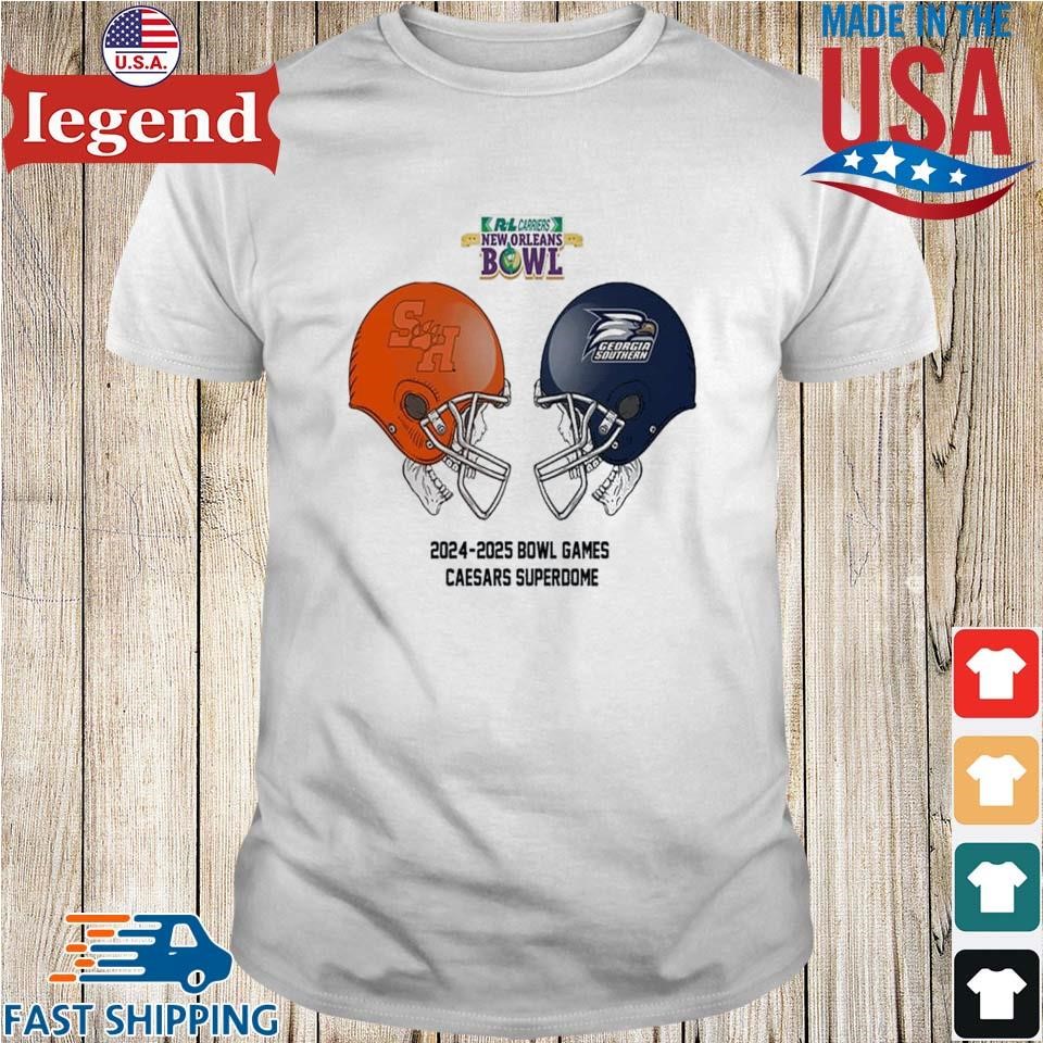 RL Carriers New Orleans Bowl NCAA Bowl Games Sam Houston State vs Georgia Southern At Caesars Superdome New Orleans Louisiana December 19th 2024 Shirt