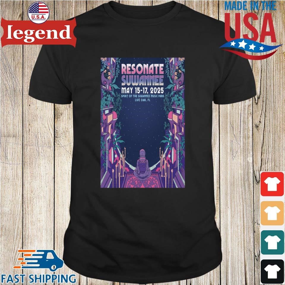 Resonate Suwannee Spirit of the Suwannee Music Park Live Oak, FL May 15-17 2025 Shirt