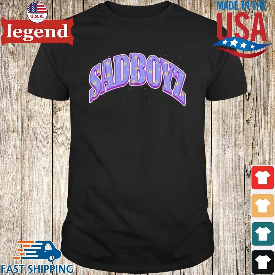 Sad Boyz Rhinestone Logo Star Shirt