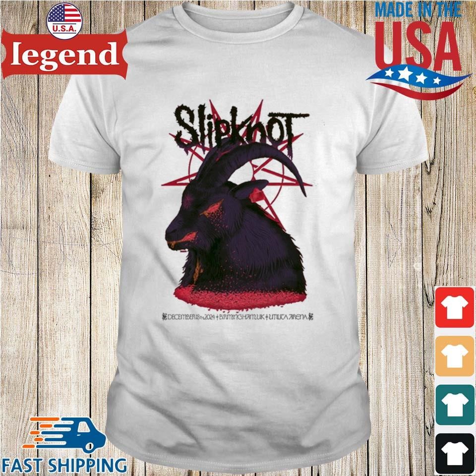 Slipknot On December 18 2024 At Utilita Arena In Birmingham, UK Tour Shirt