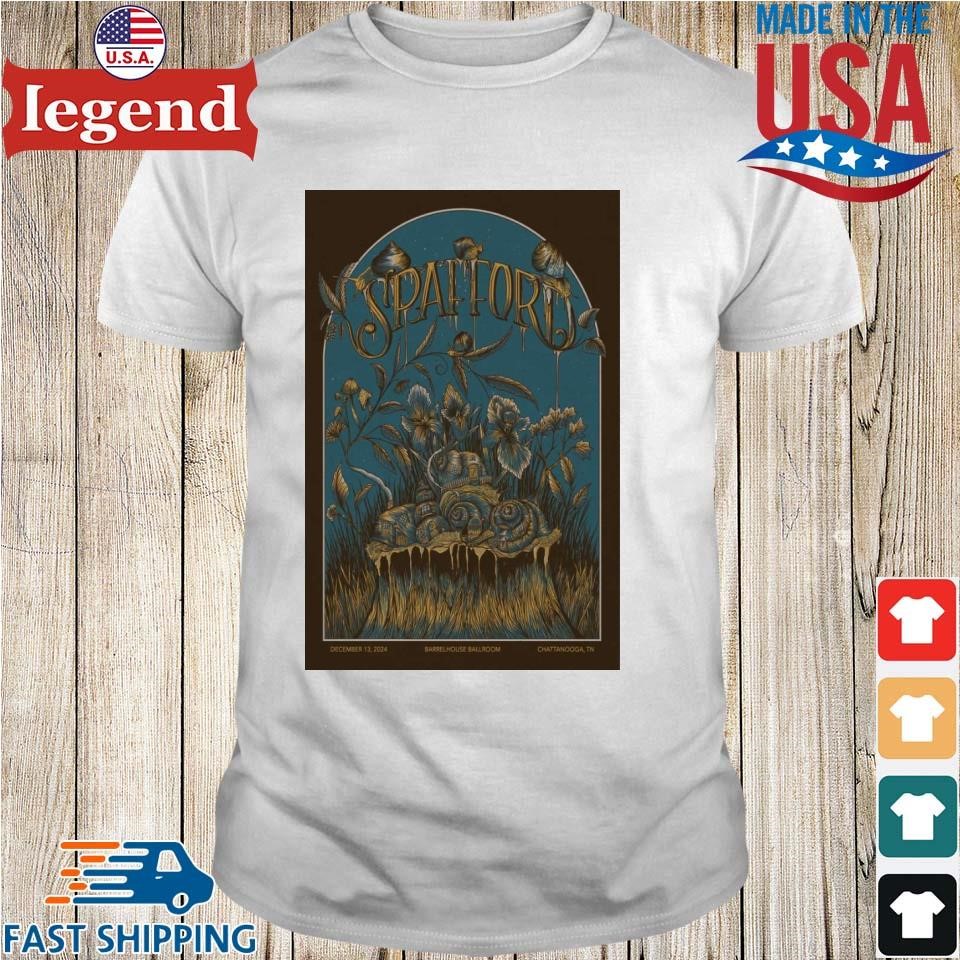 Spafford December 13 2024 Chattanooga TN Shirt