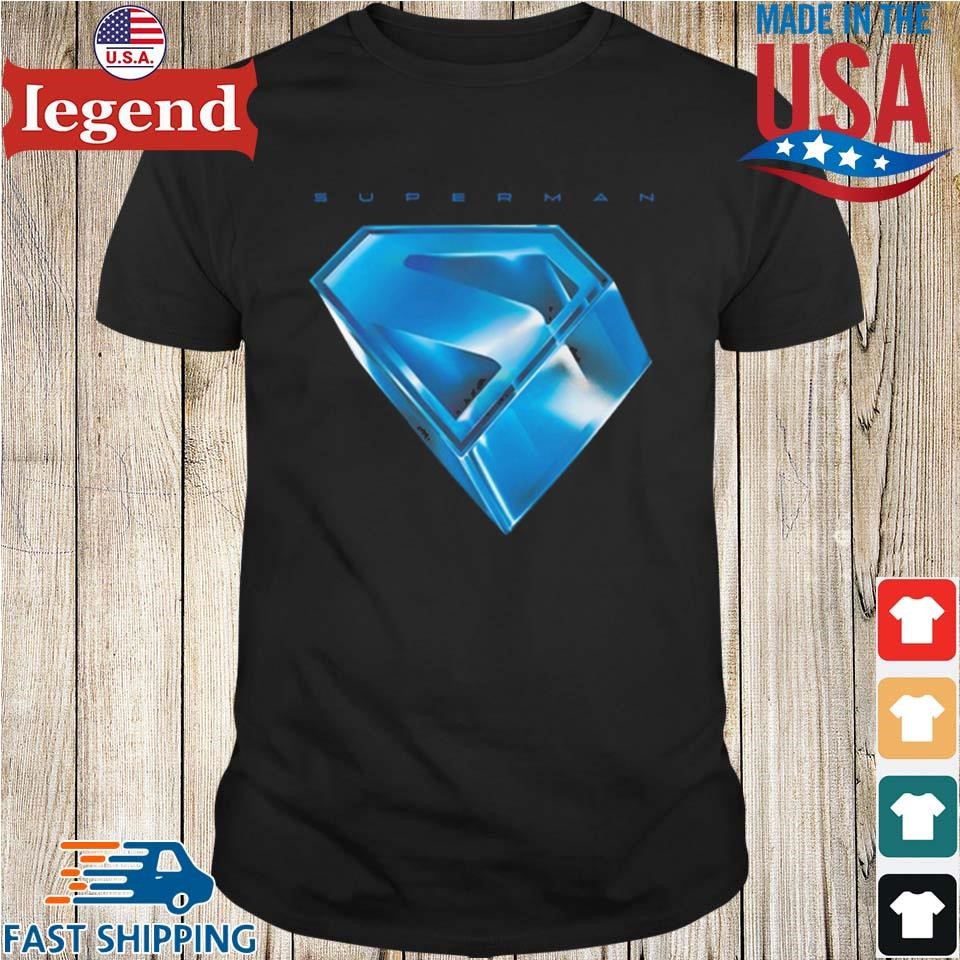 Superman 2025 Movie Stylized S-Shield Shirt