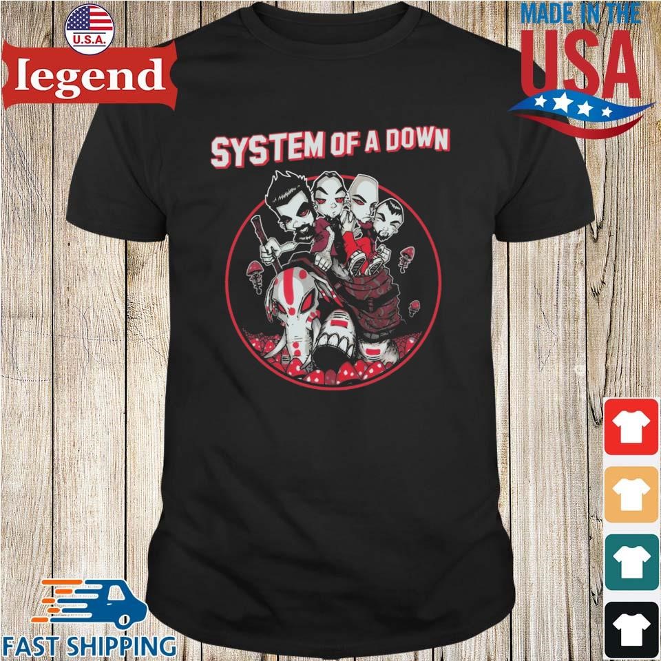 System Of A Down Mushroom People Shirt