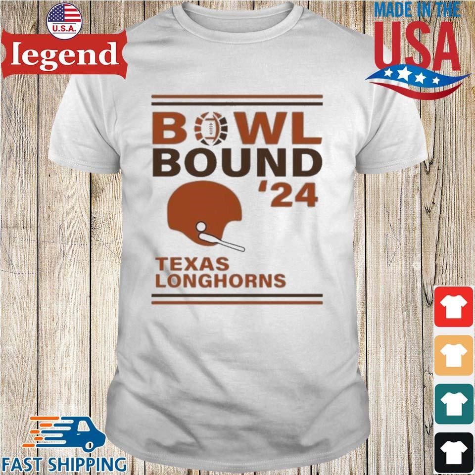 Texas Longhorns 2024 Bowl Bound Helmet Shirt