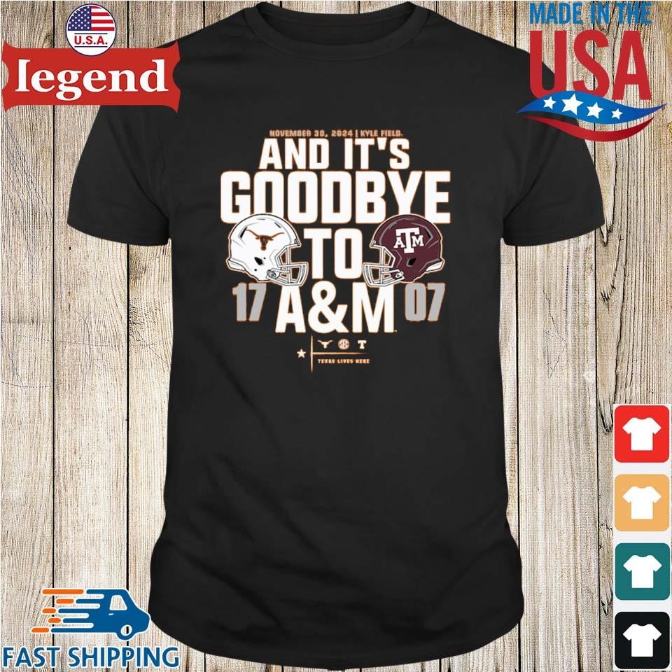 Texas Longhorns vs Texas A&M Aggies 2024 Lone Star Showdown Score Shirt