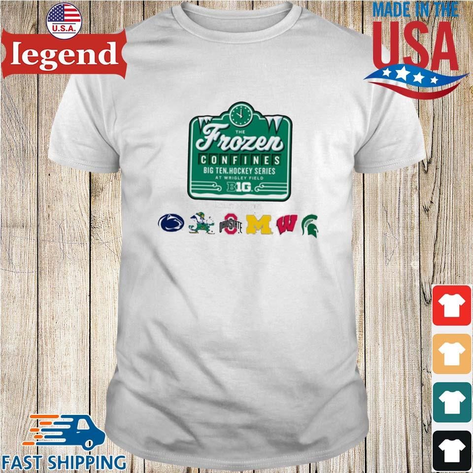 The Frozen Confines BIG TEN Hockey Series 2025 Shirt