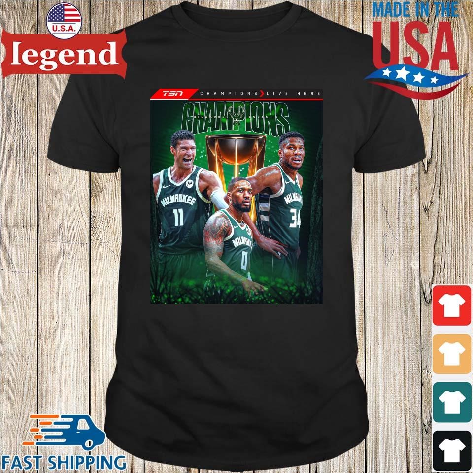 The Milwaukee Bucks Have Won The Second Ever NBA Cup 2024 Shirt