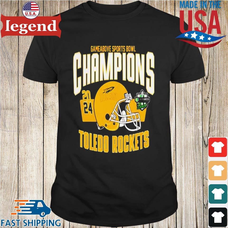 Toledo Rockets 2024 GameAbove Sports Bowl Champions NCAA Bowl Games 2024-2025 Shirt