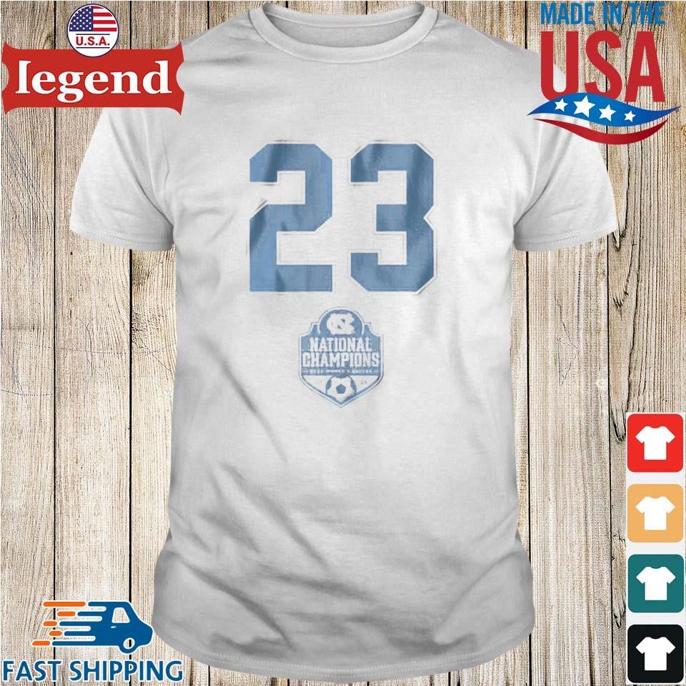 UNC Women's Soccer 23x National Champions Shirt