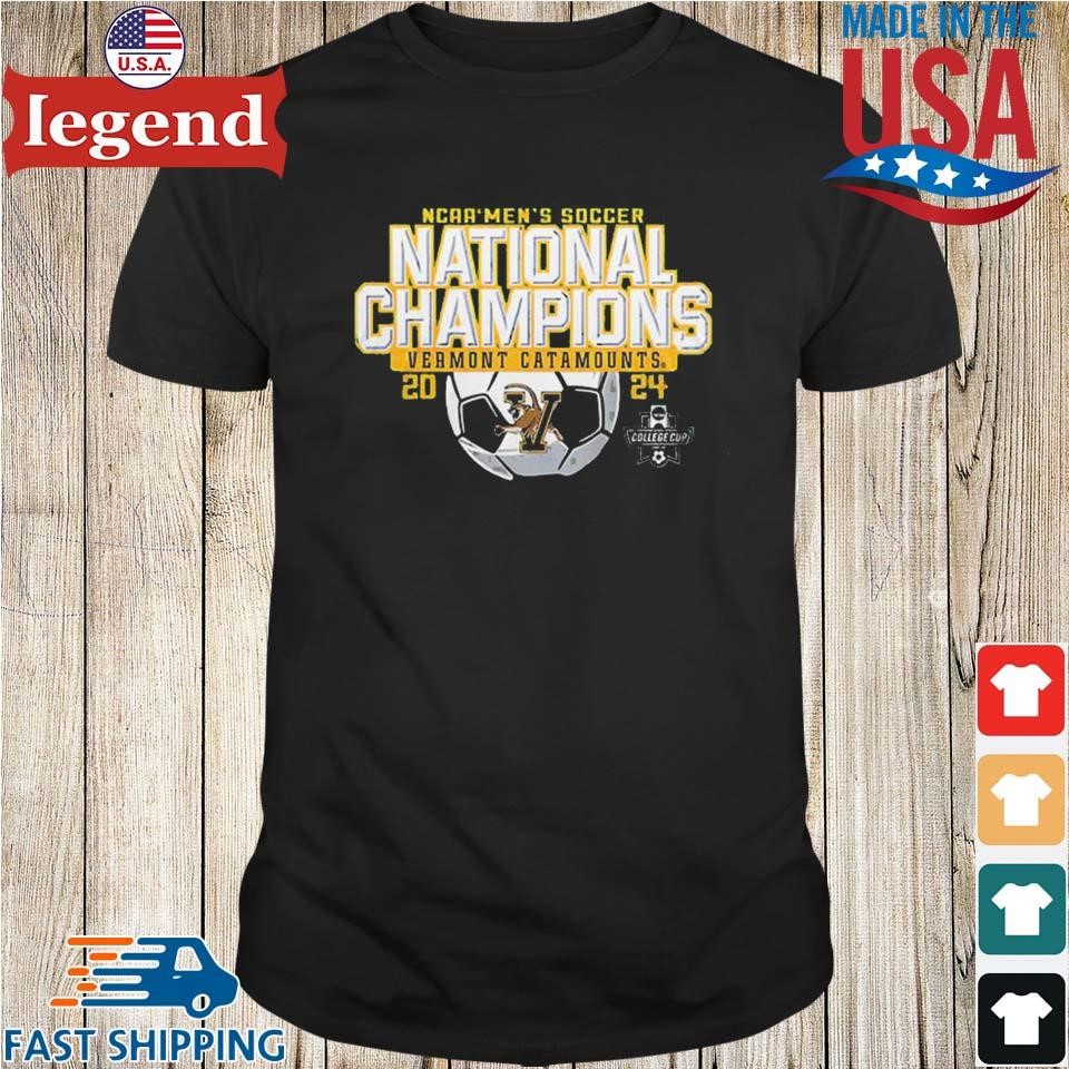 UVM Men’s Soccer 2024 College Cup National Champions Shirt