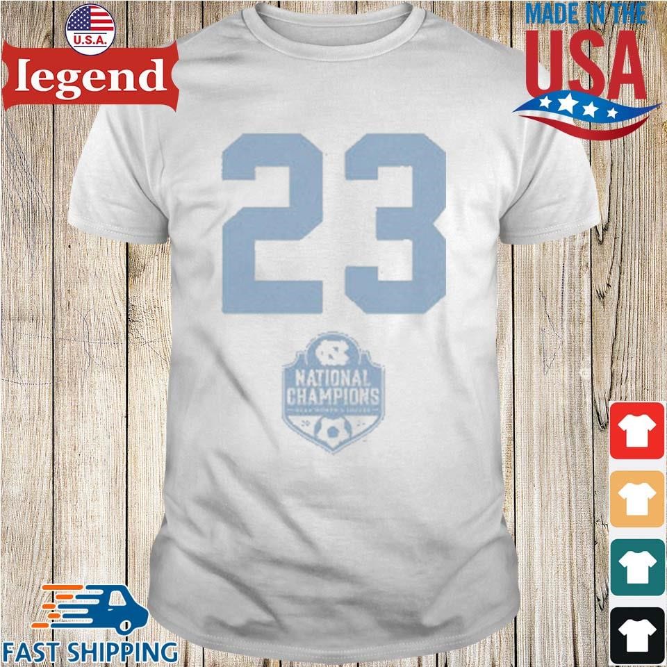 UNC Women's Soccer 23x National Champions T-shirt