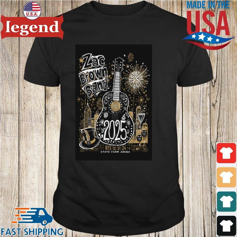 Zac Brown Band Atlanta GA December 31 2024 Shirt