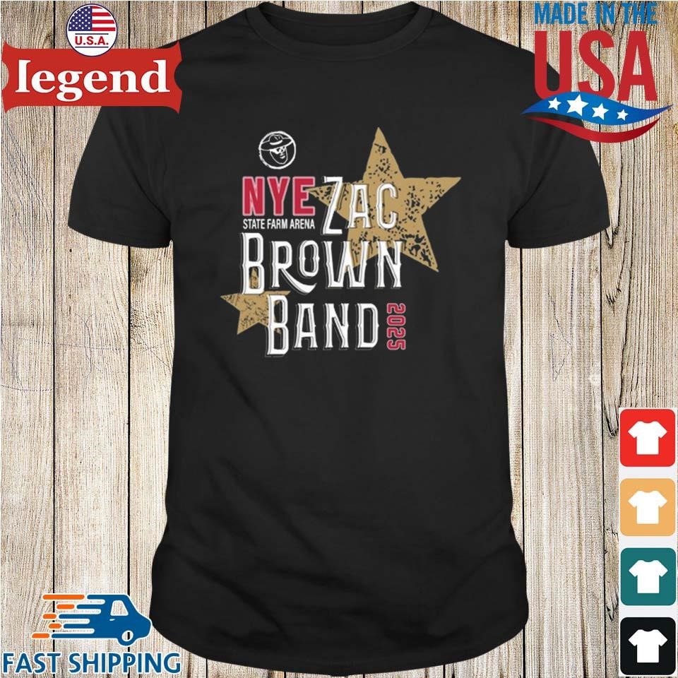 Zac Brown Band New Year's Eve 2025 Shirt