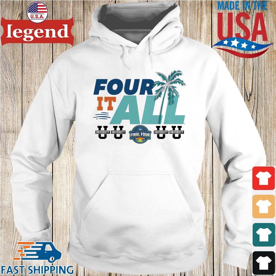 2025 NCAA Women's Basketball Tournament March Madness Final Four Group Four It All Hoodie