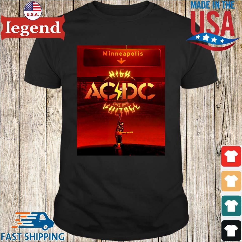 ACDC High Voltage Dive Bar Coming To U.S. Tour Stop Shirt
