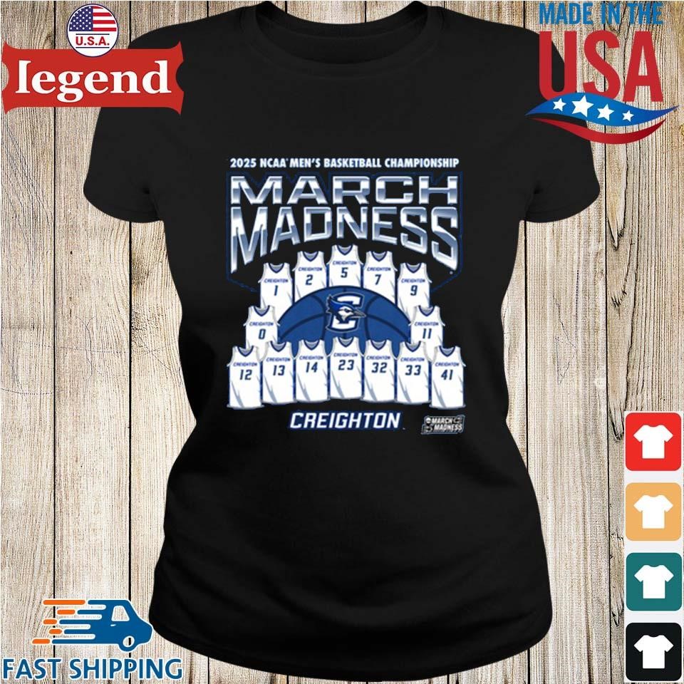Creighton Blue Jays March Madness 2025 NCAA Men's Basketball Championship Ladies