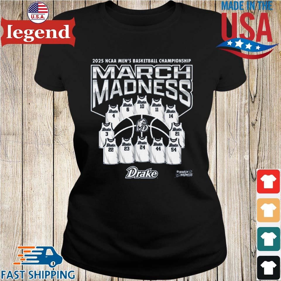 Drake Bulldogs March Madness 2025 NCAA Men's Basketball Championship Ladies