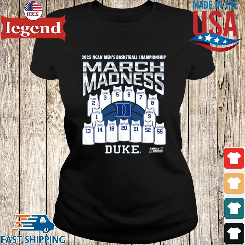Duke Blue Devils March Madness 2025 NCAA Men's Basketball Championship Ladies