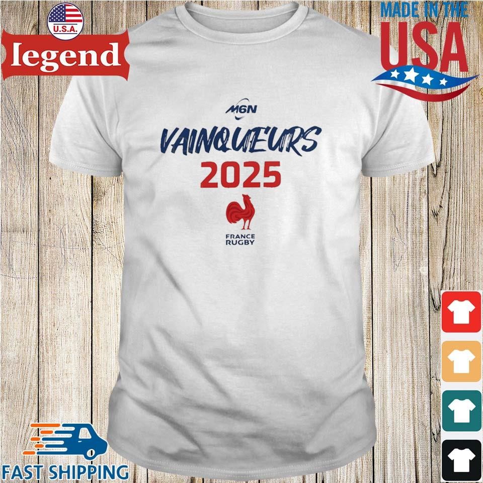 France Rugby Six Nations 2025 Champions Shirt