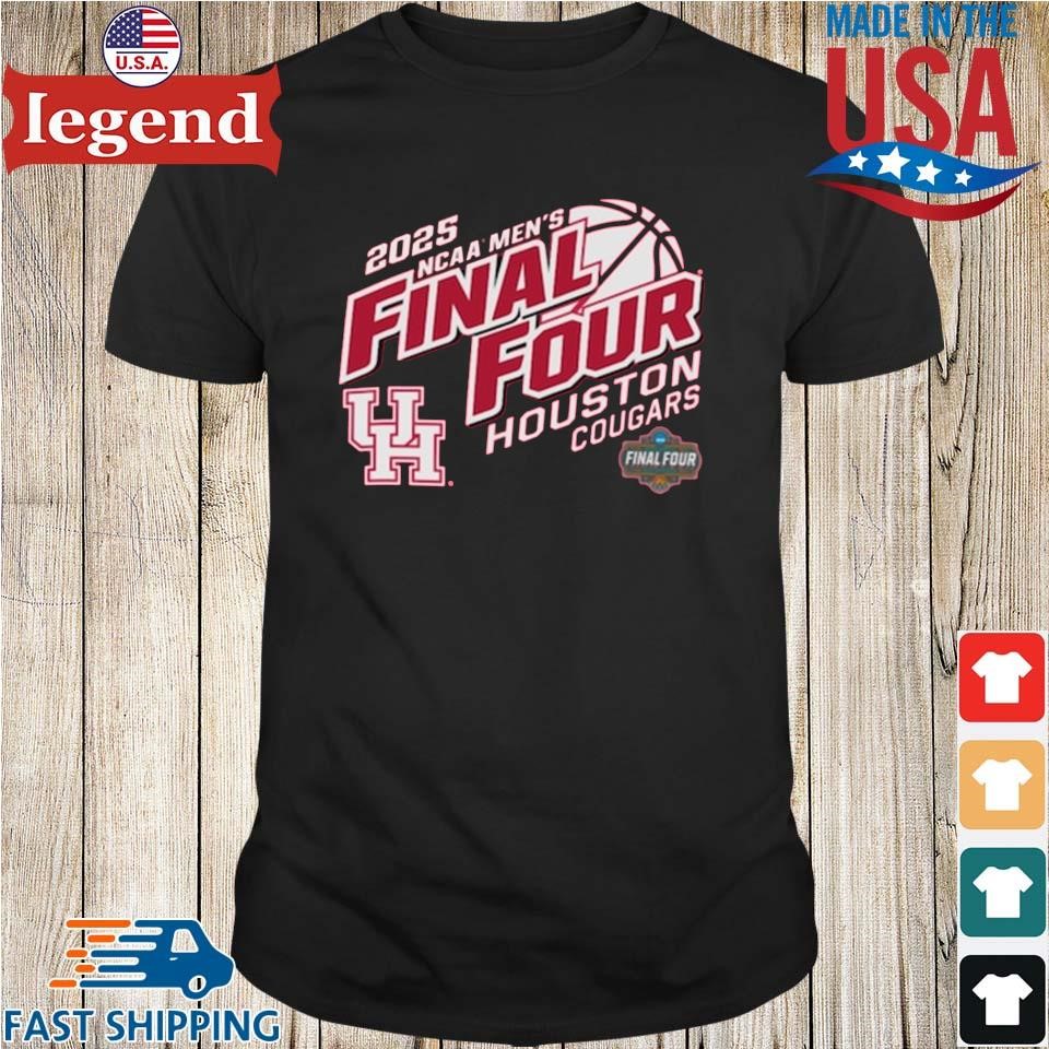 Houston Cougars Champion 2025 NCAA Men's Basketball Tournament March Madness Final Four Shirt