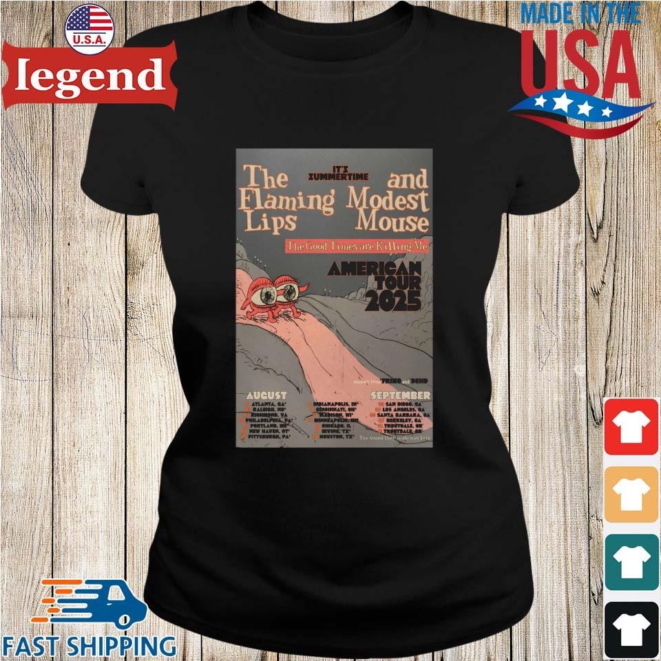 Modest Mouse and The Flaming Lips American Tour Summer 2025 Ladies